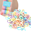 Pack de 32 Colitas de Alta Elasticidad - Suaves y Resistentes para un Peinado Perfecto