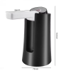Bomba de Agua Eléctrica Universal - Dispensador para Bidones y Botellas con Carga USB