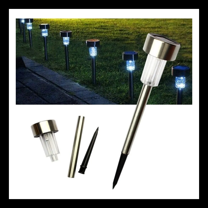 Estaca con Luz LED y Panel Solar 3