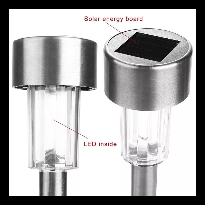 Estaca con Luz LED y Panel Solar 4