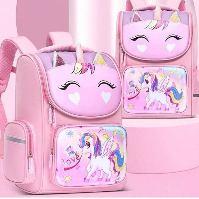 Mochila Unicornio Rosa 2