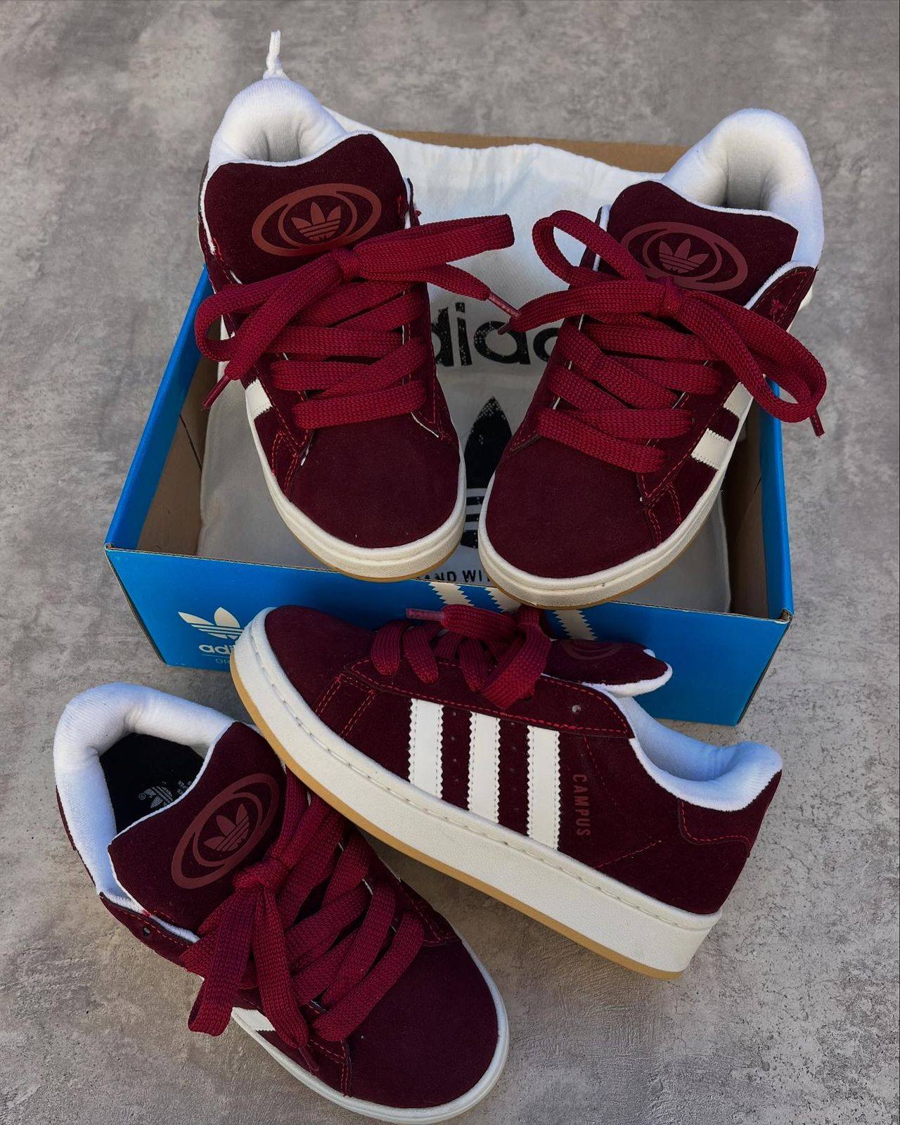 Adidas Campus Bordó 1