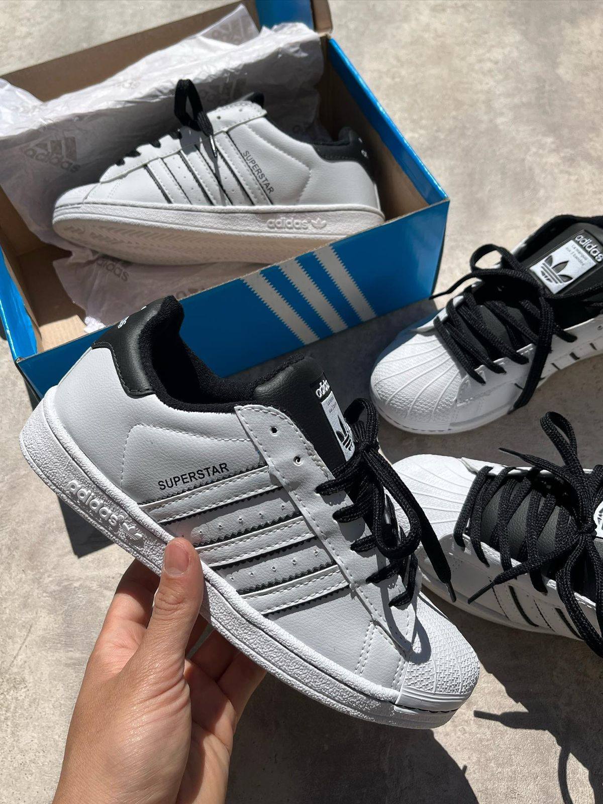 Caja zapatillas BLACK AND WHITE